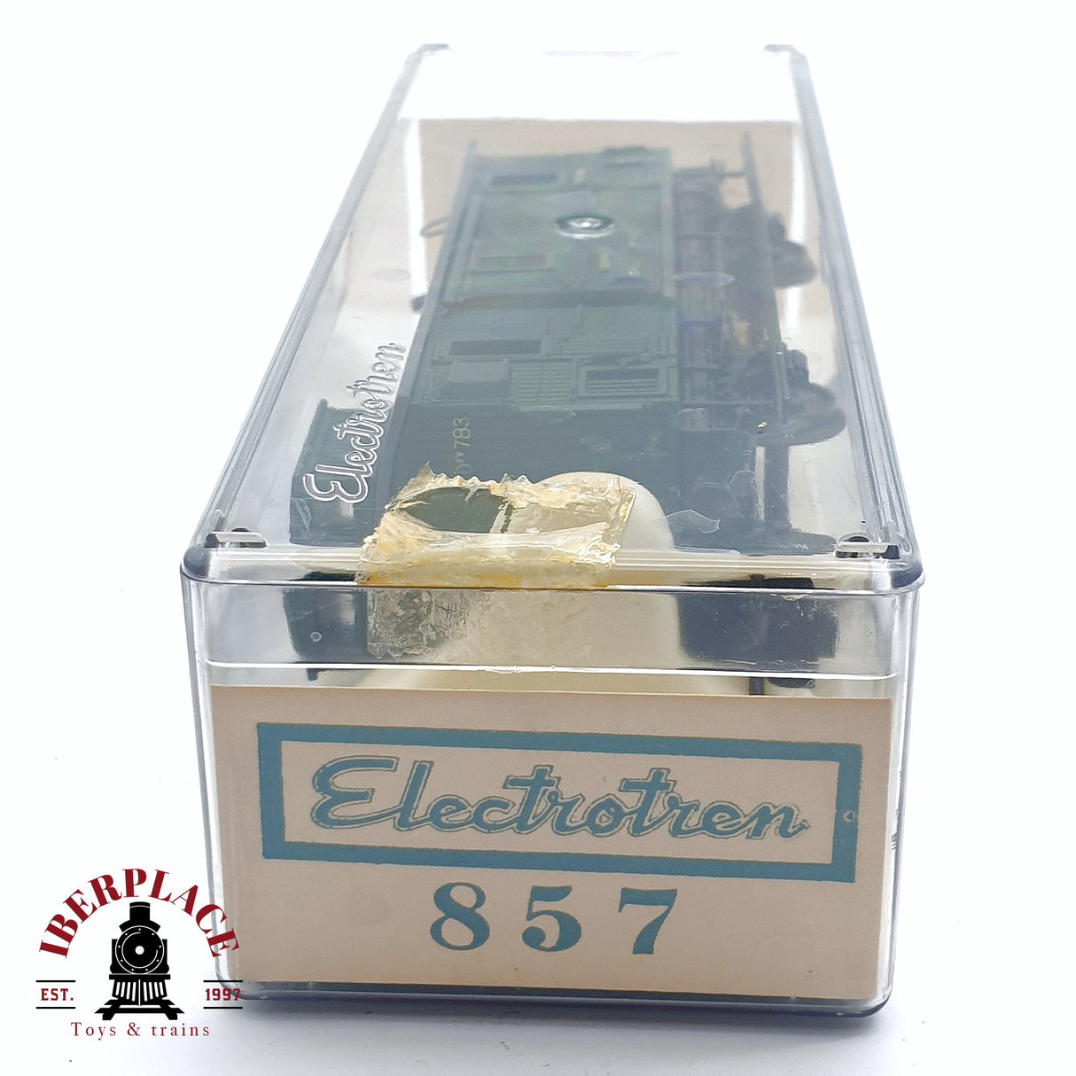 ♻️ 2da mano -  DC Electrotren 857 vagón correos postales y equipajes M.ZA RENFE H0 escala 1:87