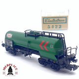 ♻️ 2da mano -  DC Electrotren 5422 vagón cisterna Texaco C.A.F RENFE H0 escala 1:87