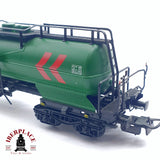 ♻️ 2da mano -  DC Electrotren 5422 vagón cisterna Texaco C.A.F RENFE H0 escala 1:87