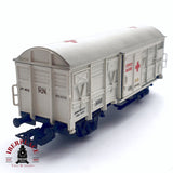 ♻️ 2da mano -  DC Electrotren 1311 vagón Cruz Roja servicios sanitarios RENFE H0 escala 1:87