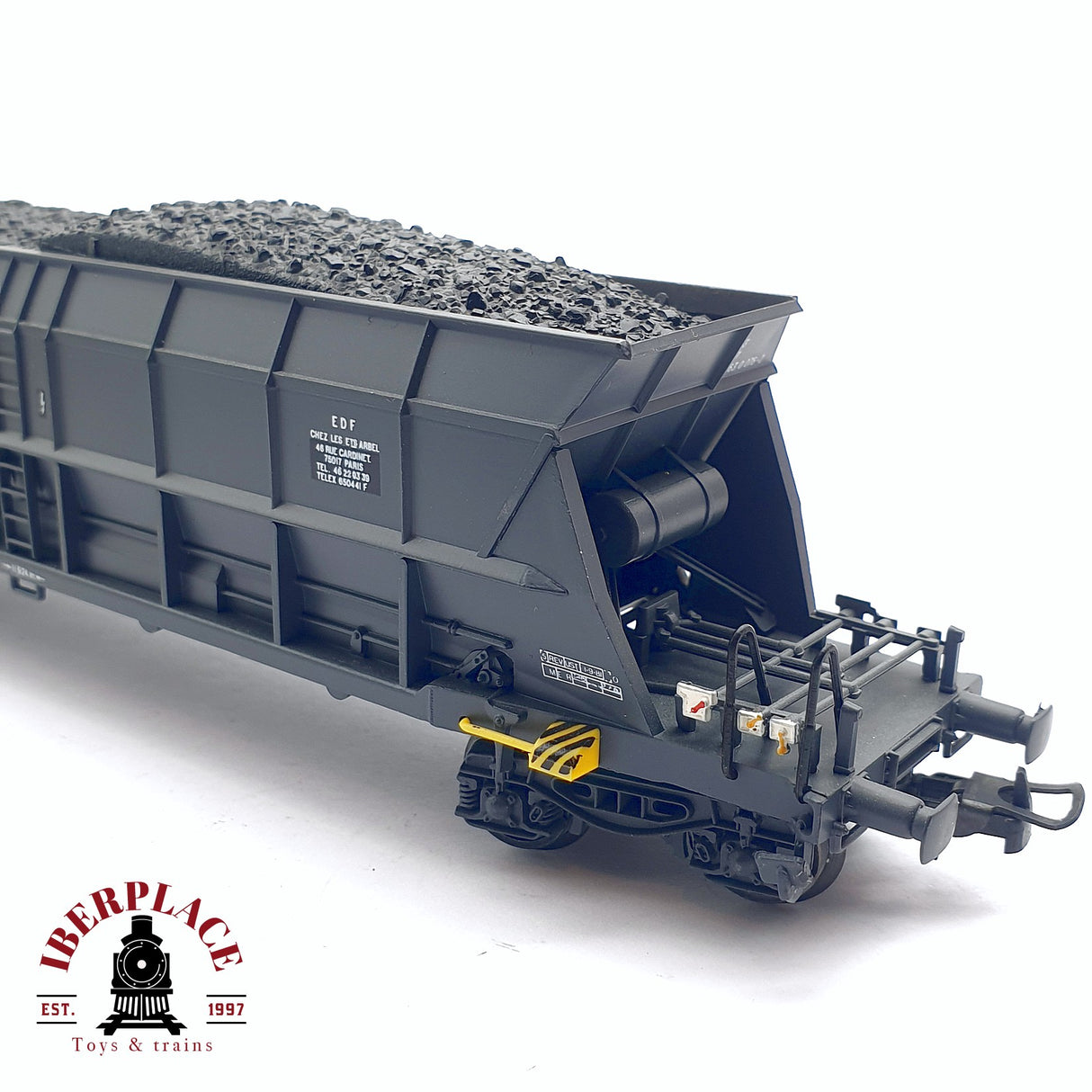 ♻️ 2da mano -  DC Electrotren 5702 vagón tolva SNCF con carbón H0 escala 1:87