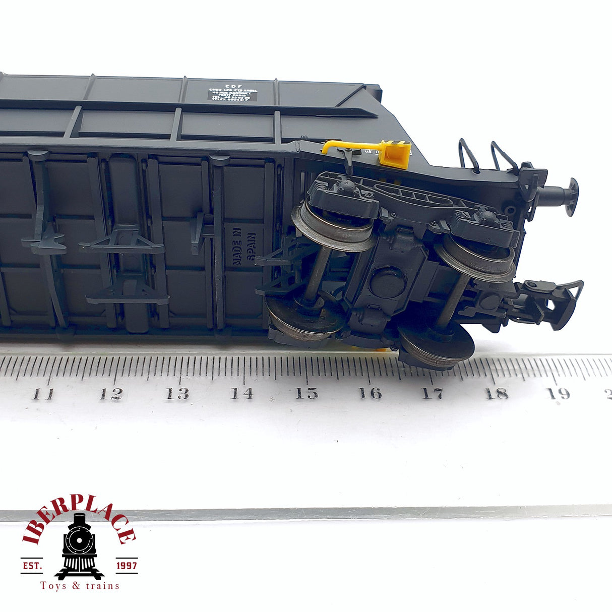 ♻️ 2da mano -  DC Electrotren 5702 vagón tolva SNCF con carbón H0 escala 1:87