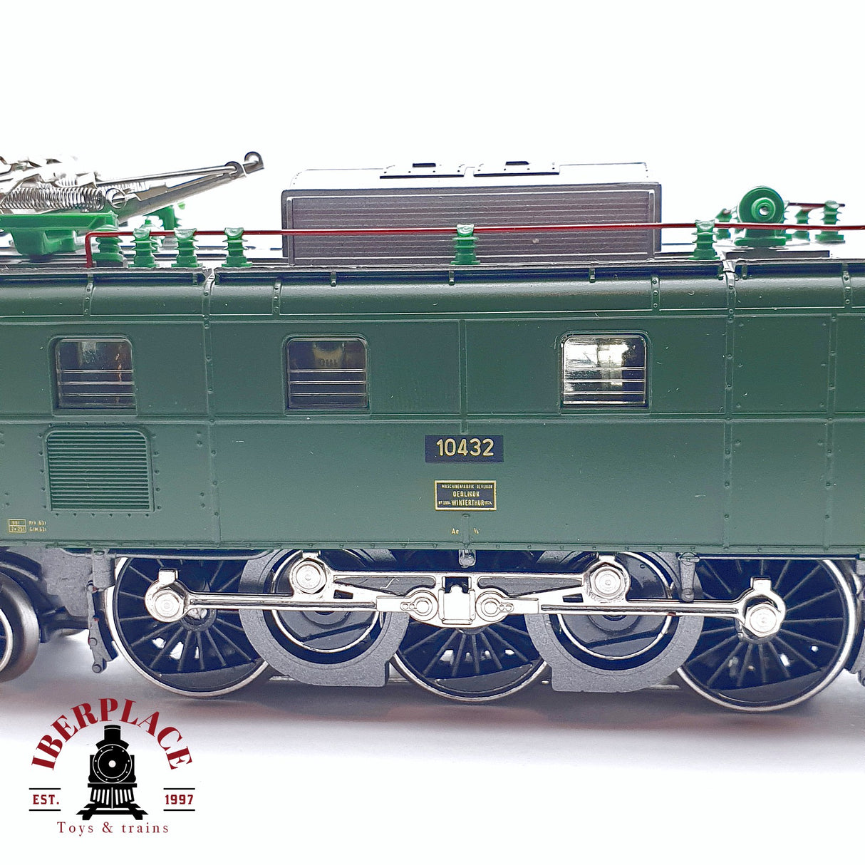 ♻️ 2da mano - Märklin 3167 Locomotora eléctrica 10432 SBB CFF verde H0 escala 1:87