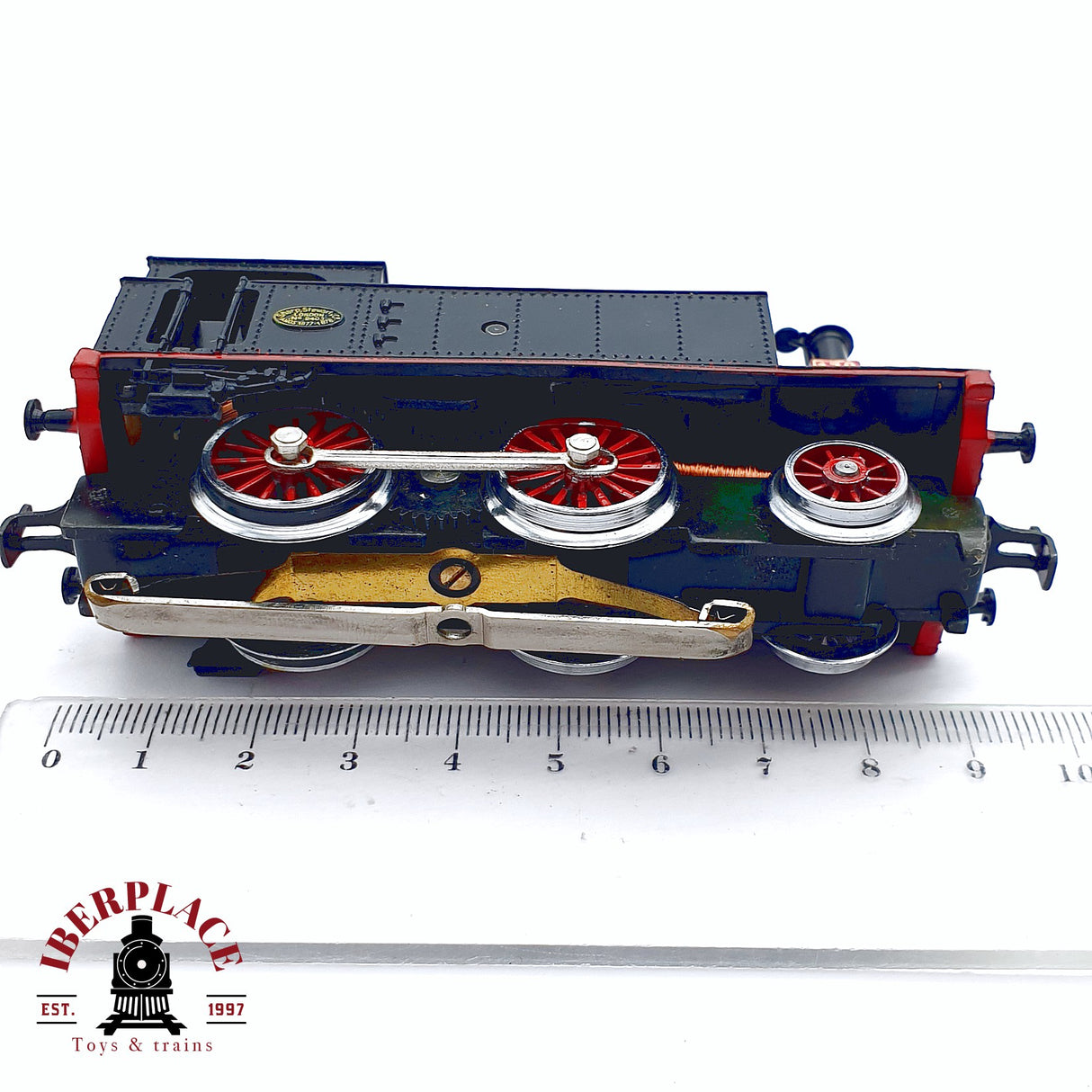 ♻️ 2da mano - AC Electrotren 4000 Locomotora de vapor 179 negra H0 escala 1:87