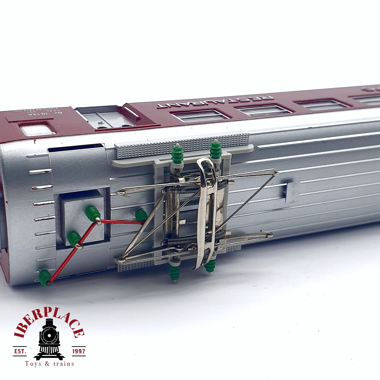 ♻️ 2da mano -  DC Fleischmann 5131 vagón pasajeros restaurante SBB CFF 10136 H0 escala 1:87