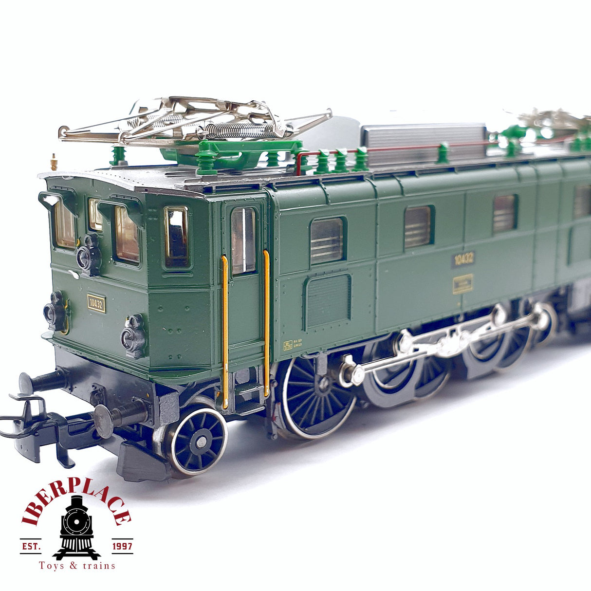 ♻️ 2da mano - Märklin 3167 Locomotora eléctrica 10432 SBB CFF verde H0 escala 1:87
