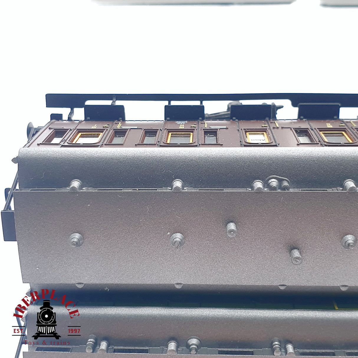 ♻️ 2da mano -  DC Fleischmann 3x vagones pasajeros y equipaje K.P.E.V H0 escala 1:87