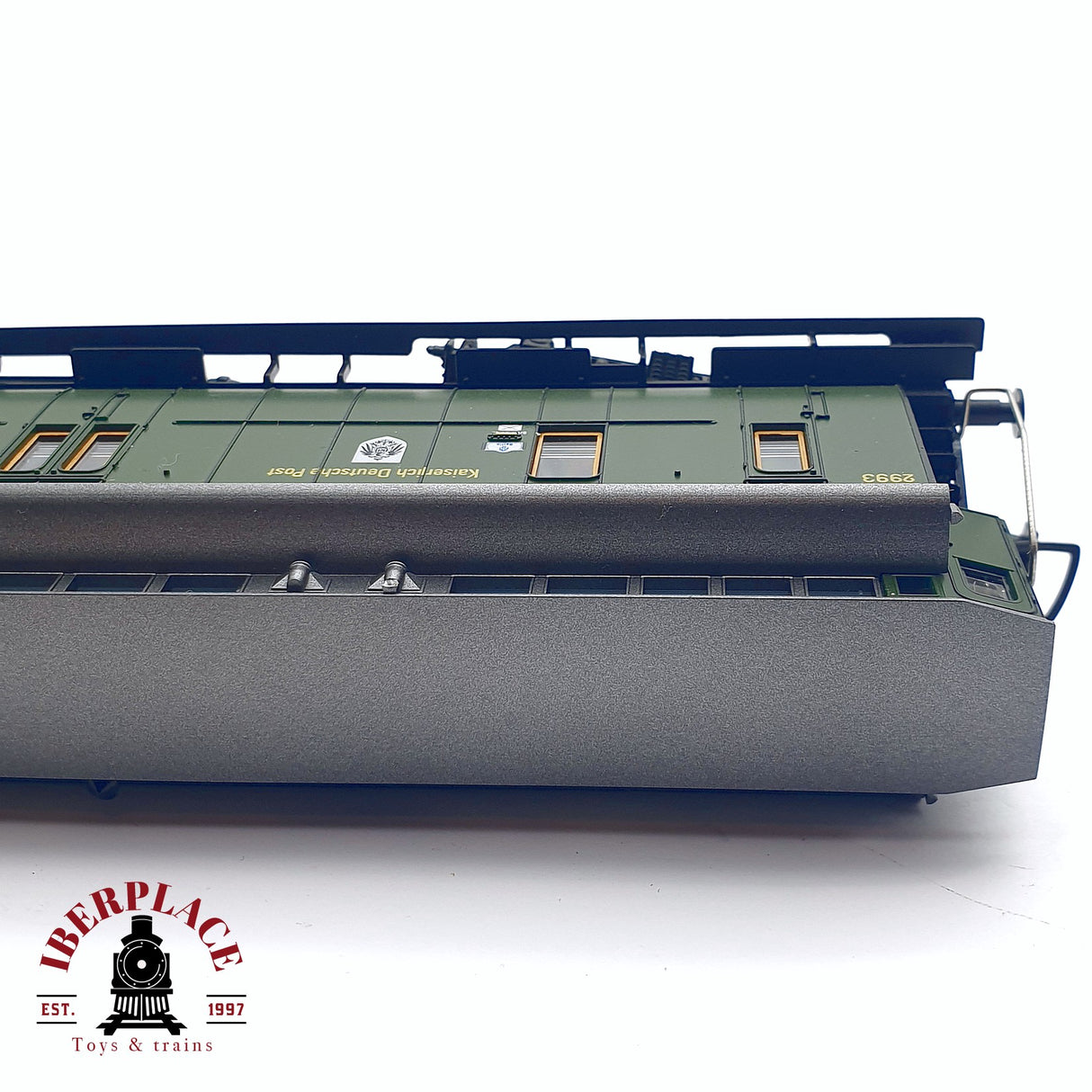 ♻️ 2da mano -  DC Fleischmann 5803 vagón correos Kaiserlich Deutsche Post 2993 H0 escala 1:87