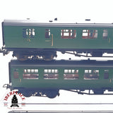 ♻️ 2da mano -  DC Fleischmann 3x vagones pasajeros Ferrocarriles Británicos H0 escala 1:87