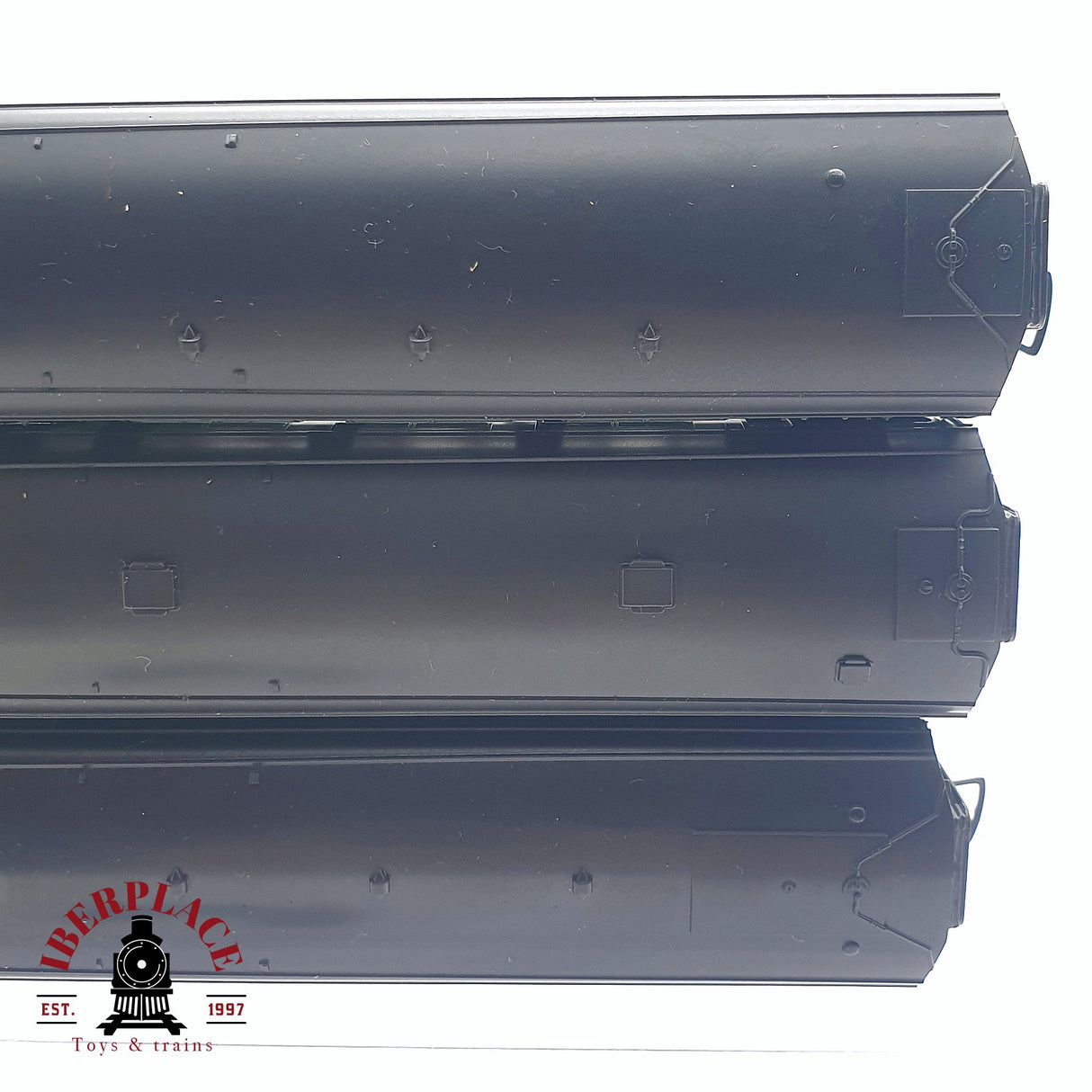 ♻️ 2da mano -  DC Fleischmann 3x vagones pasajeros Ferrocarriles Británicos H0 escala 1:87