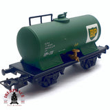 ♻️ 2da mano -  DC Electrotren 1803 vagón cisterna Bp verde RENFE H0 escala 1:87