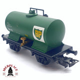 ♻️ 2da mano -  DC Electrotren 1803 vagón cisterna Bp verde RENFE H0 escala 1:87