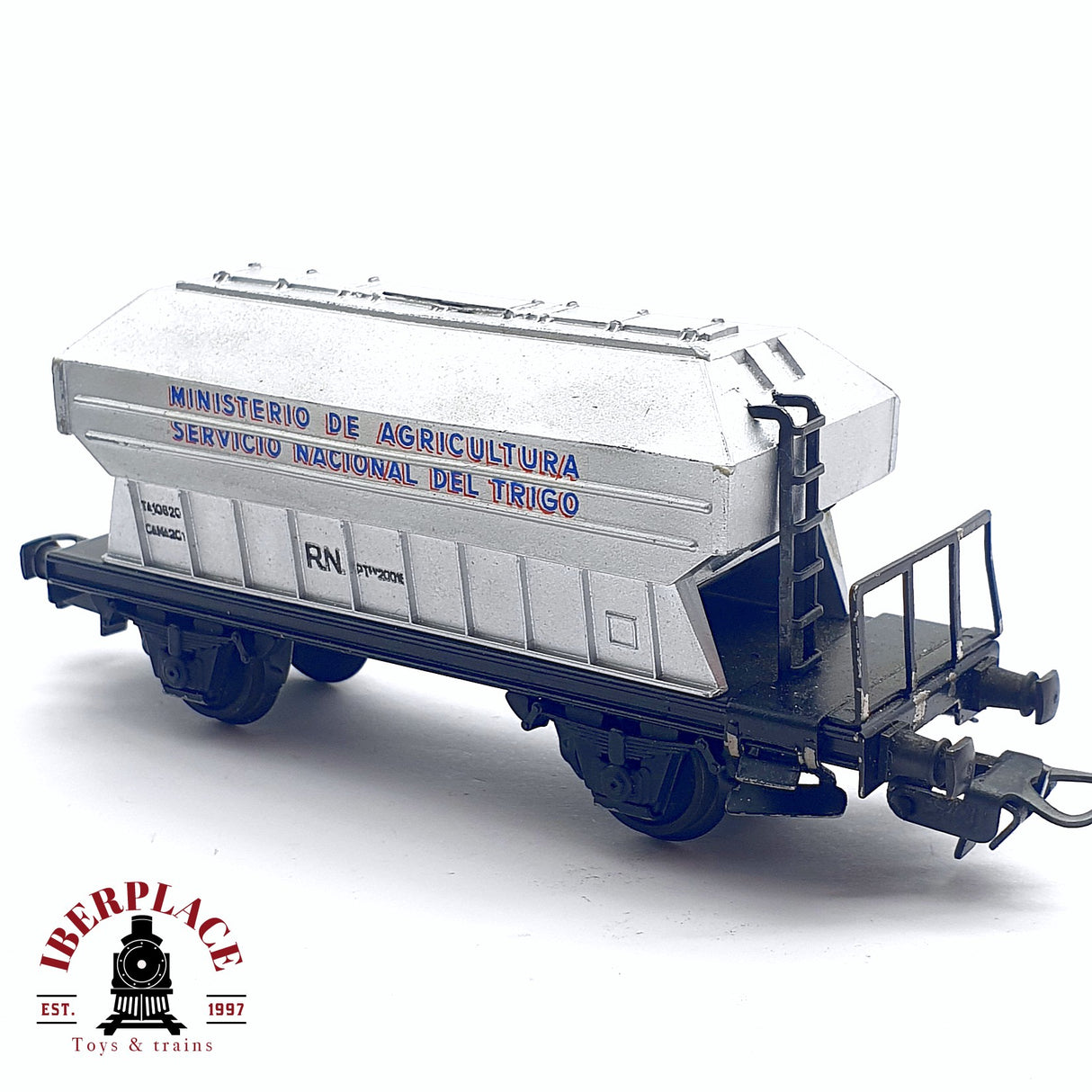 ♻️ 2da mano -  DC Electrotren vagón ministerio de agricultura servicio del trigo RENFE H0 escala 1:87