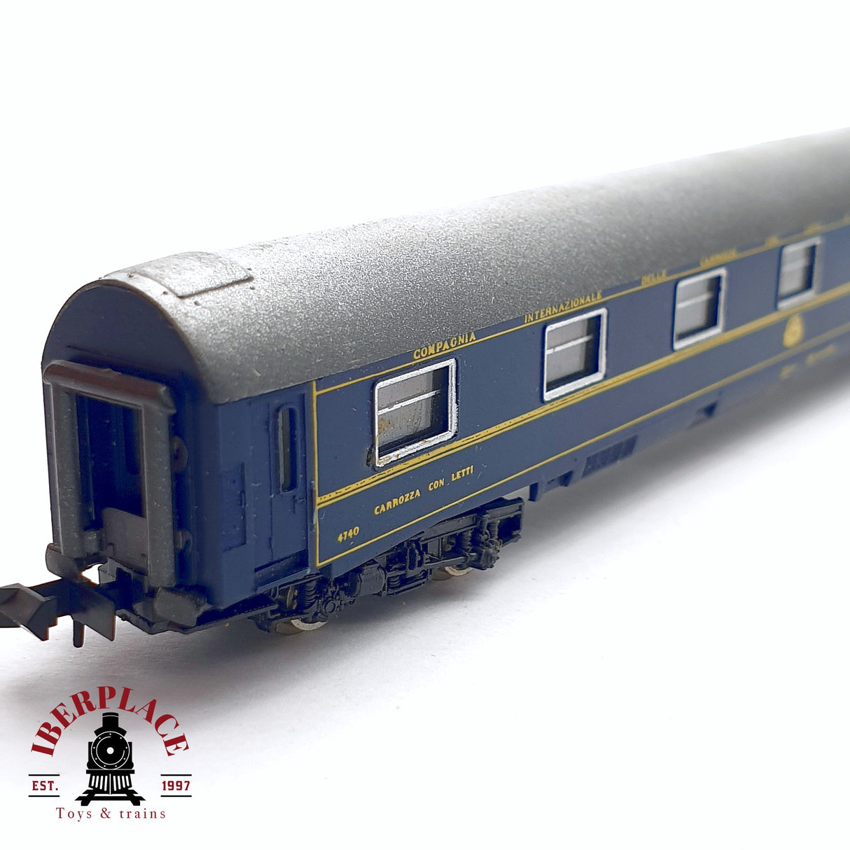 ♻️ 2da mano - Atlas 2686 vagón pasajeros coches cama express Europeens N escala 1:160