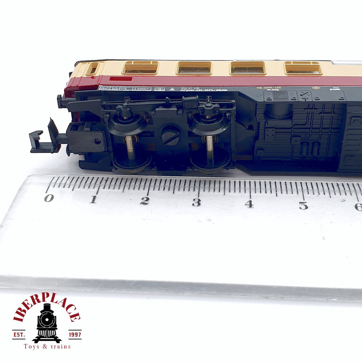 ♻️ 2da mano - Arnold 0326F vagón pasajeros clase 2 DB techo panorámico N escala 1:160