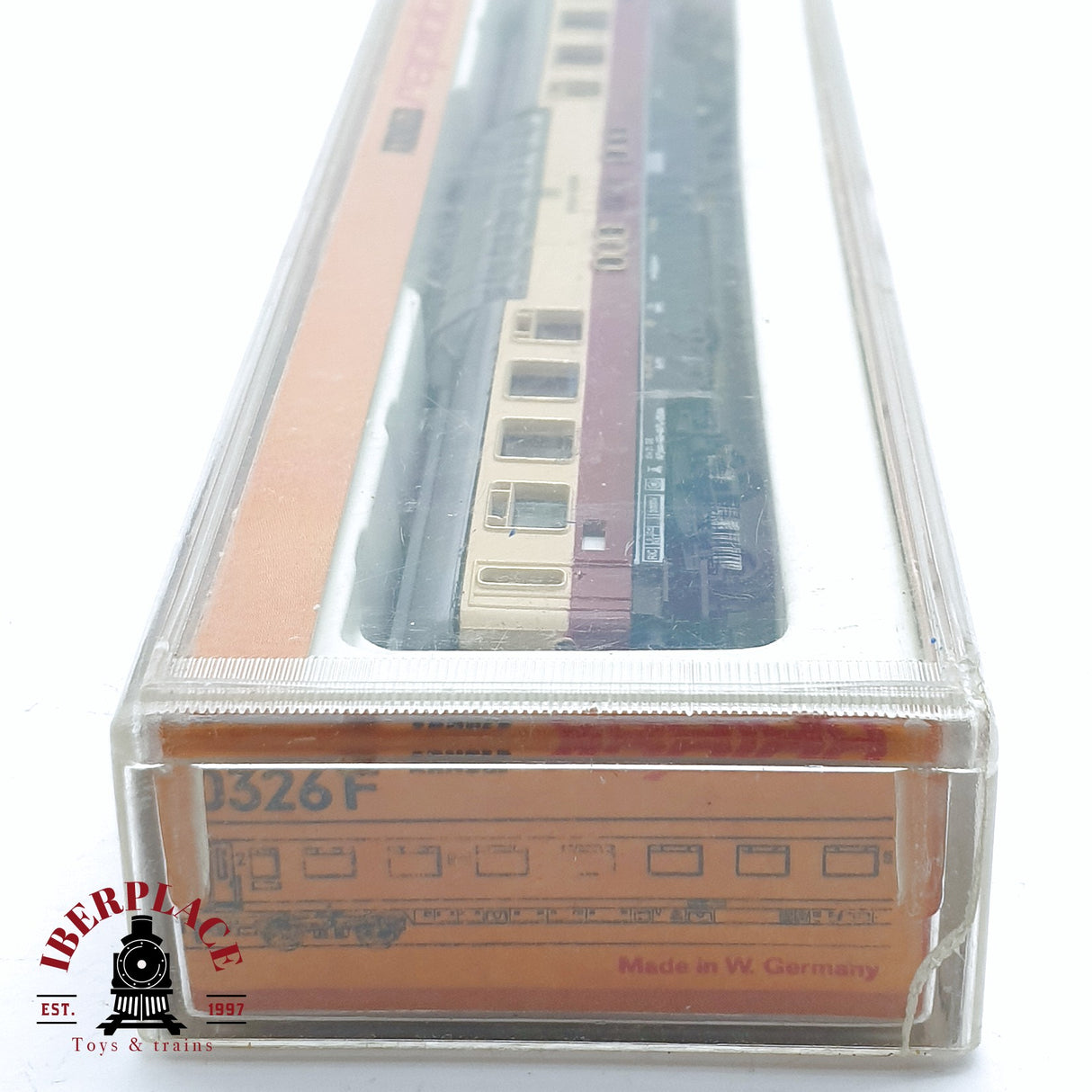 ♻️ 2da mano - Arnold 0326F vagón pasajeros clase 2 DB techo panorámico N escala 1:160