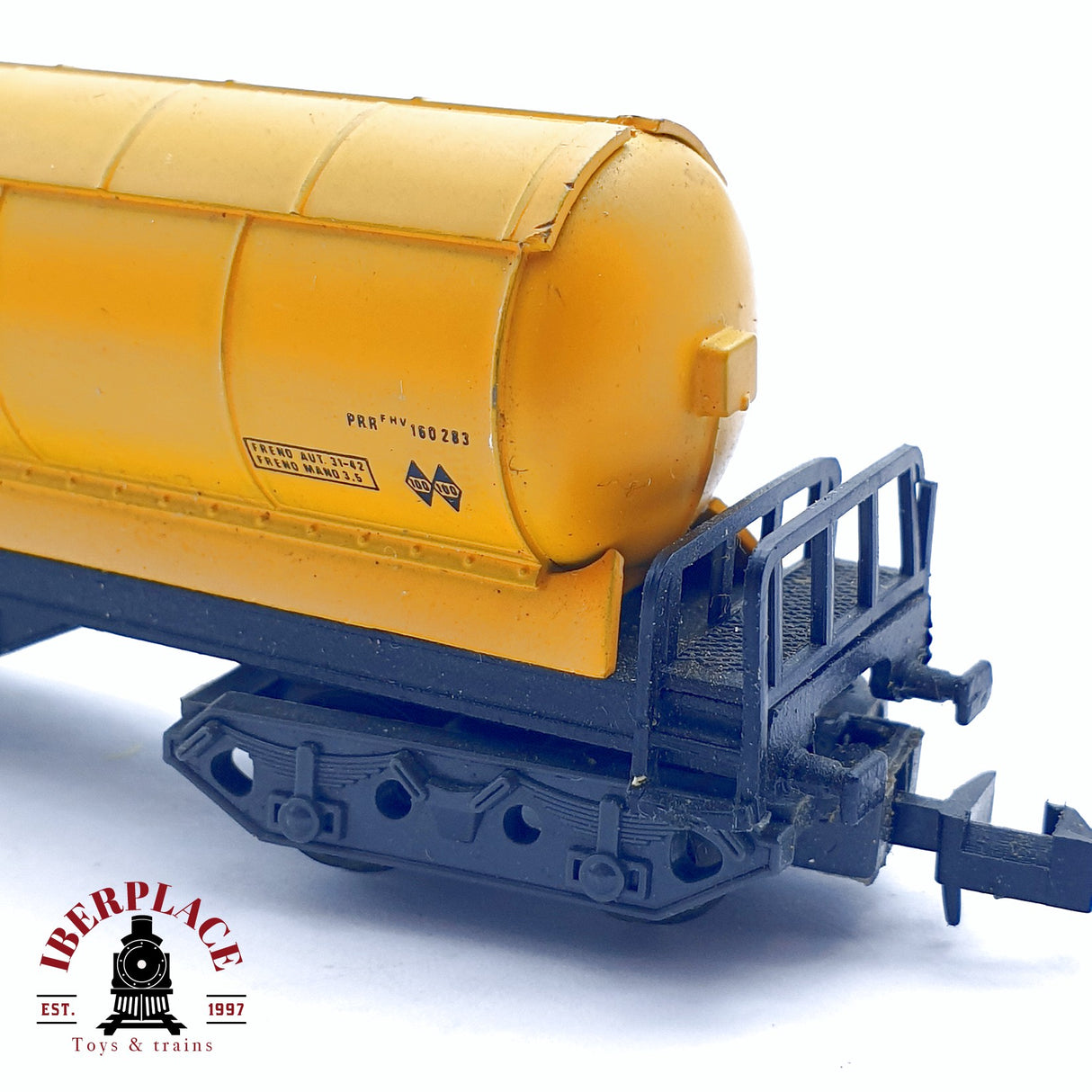 ♻️ 2da mano - IBERTREN 365 vagón cisterna Shellgas RENEF RN N escala 1:160