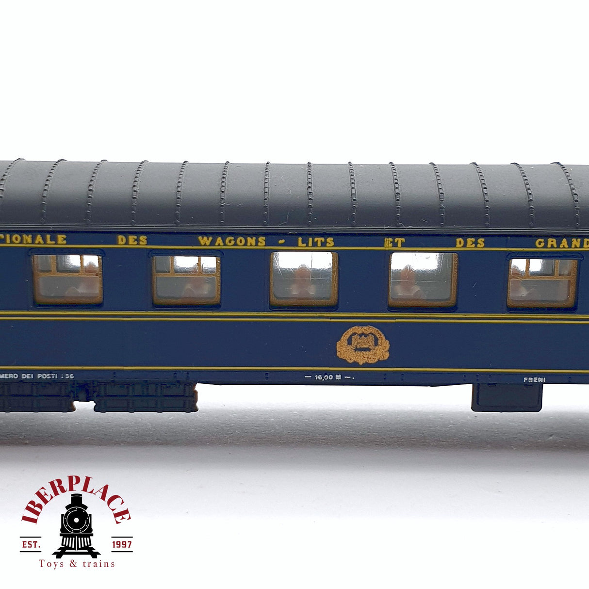 ♻️ 2da mano - Rivarossi 9553 vagón pasajeros coche restaurante grand Express Europeens N escala 1:160