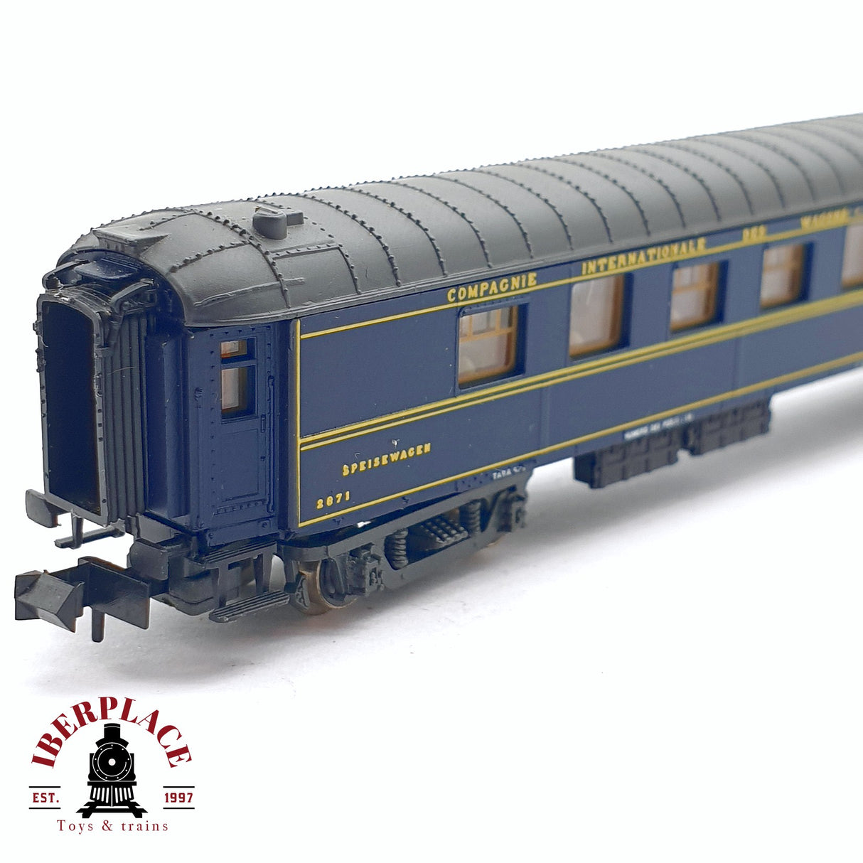 ♻️ 2da mano - Rivarossi 9553 vagón pasajeros coche restaurante grand Express Europeens N escala 1:160