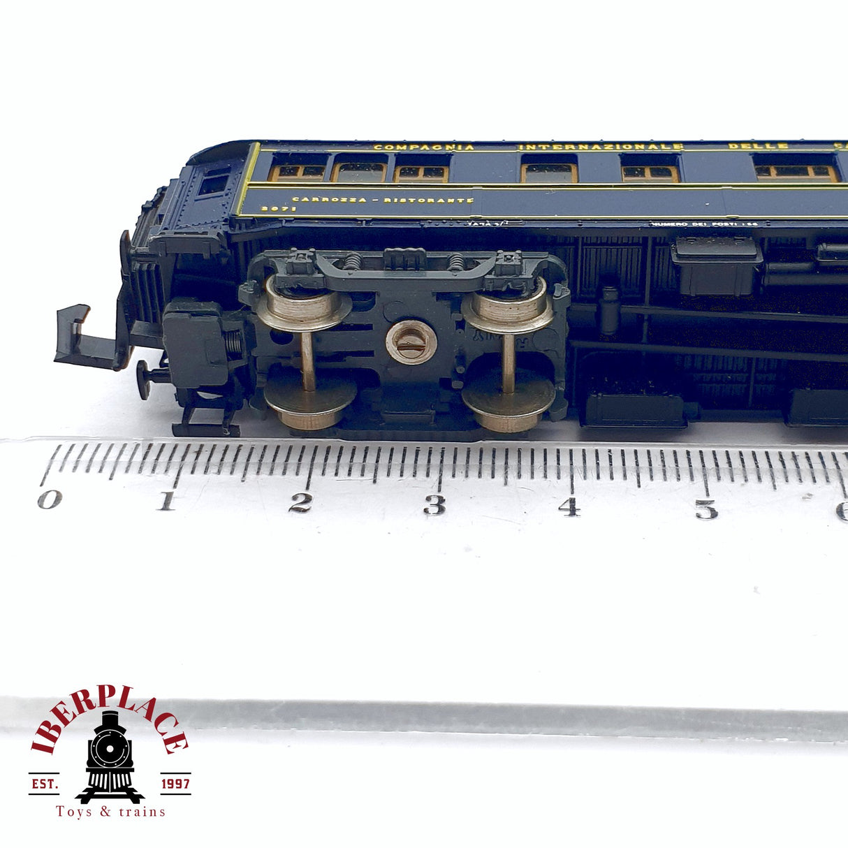 ♻️ 2da mano - Rivarossi 9553 vagón pasajeros coche restaurante grand Express Europeens N escala 1:160