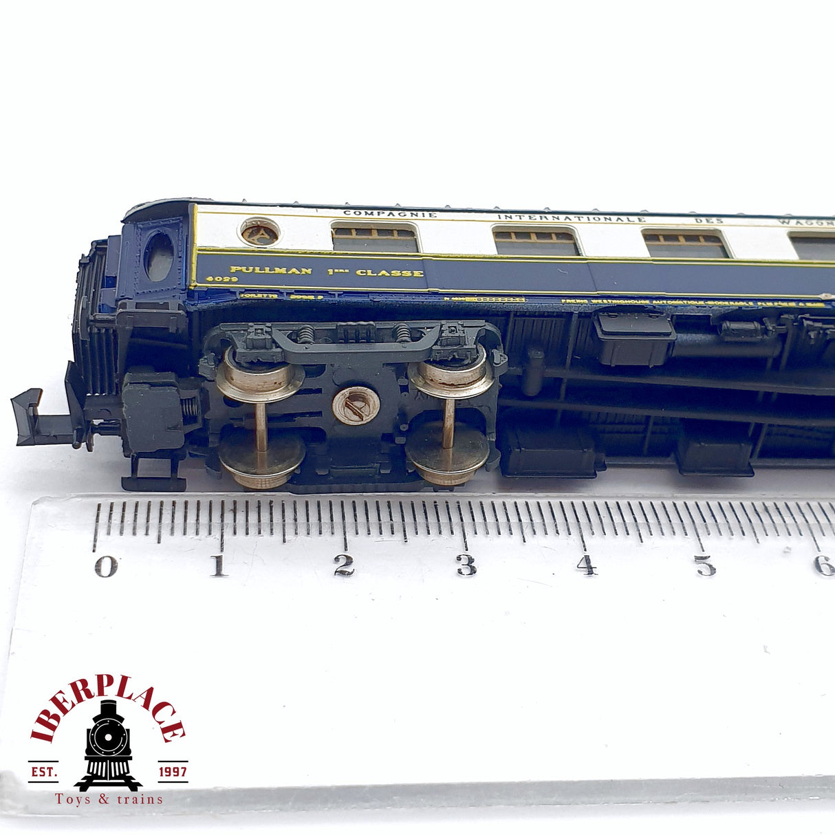 ♻️ 2da mano - Rivarossi 9592 vagón pasajeros Pullman clase 1 grand Express Europeens N escala 1:160