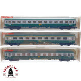 ♻️ 2da mano - 3x Fleischmann 8152 8151 8193 vagones pasajeros SNCF N escala 1:160