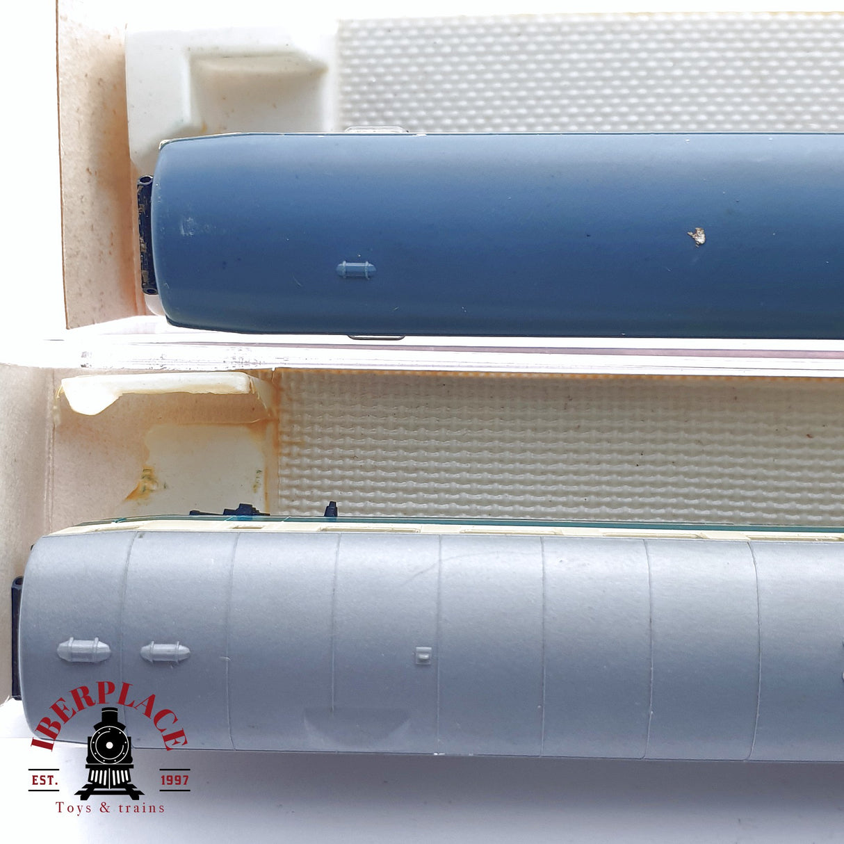 ♻️ 2da mano - 4x Fleischmann 7432 8190 8100 8199 vagones pasajeros y equipaje DB N escala 1:160