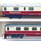 ♻️ 2da mano - 5x Fleischmann vagones pasajeros y restaurante Restaurante DB N escala 1:160