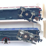 ♻️ 2da mano - 4x Fleischmann vagones pasajeros, equipajes, restaurante DB N escala 1:160