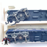 ♻️ 2da mano - 4x Fleischmann vagones pasajeros, equipajes, restaurante DB N escala 1:160