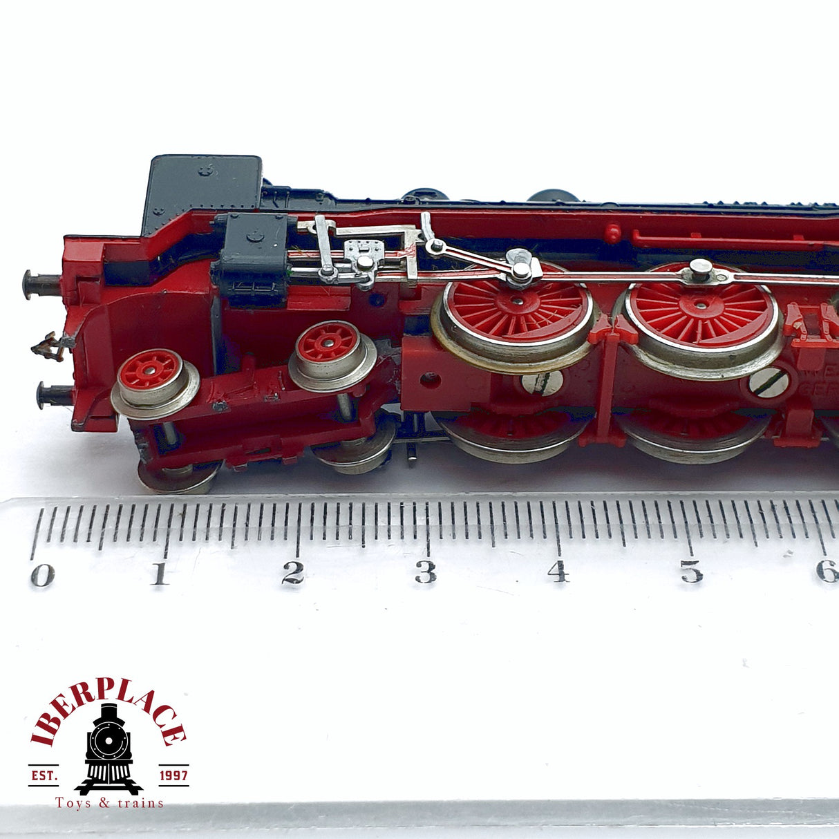 💡♻️ 2da mano - Minitrix Locomotora de vapor DR 17 212 negra N escala 1:160