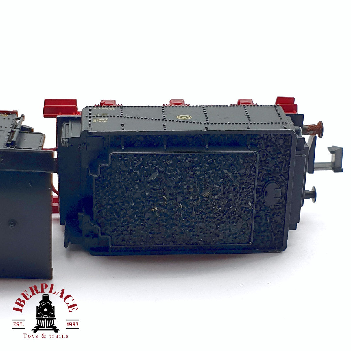 ♻️ 2da mano - Fleischmann Locomotora de vapor 537752 Negra para restaurar N escala 1:160