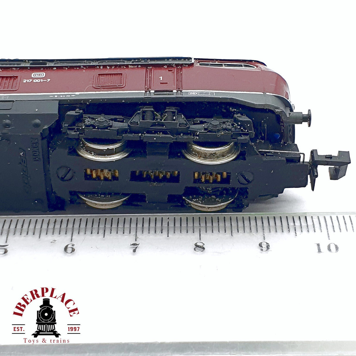 ♻️ 2da mano - Arnold Rápido Locomotora diesel DB 217 001-7 para piezas N escala 1:160