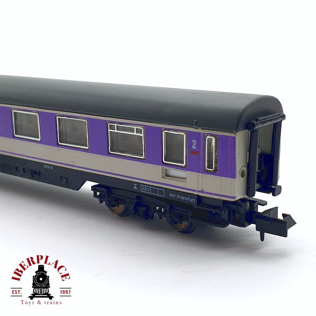 ♻️ 2da mano - Arnold Rápido vagón pasajeros DB clase 2  N escala 1:160