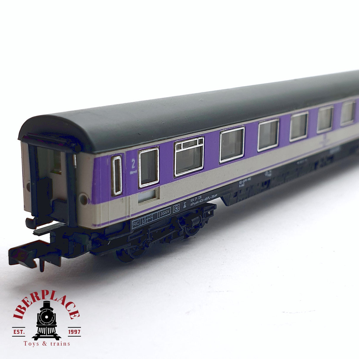 ♻️ 2da mano - Arnold Rápido vagón pasajeros DB clase 2  N escala 1:160