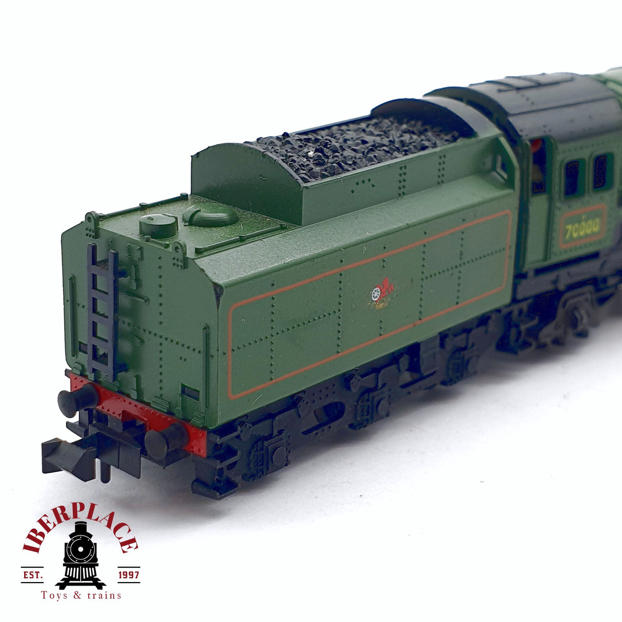 💡♻️ 2da mano -  Minitrix Locomotora de vapor  70000 Britannia  N escala 1:160