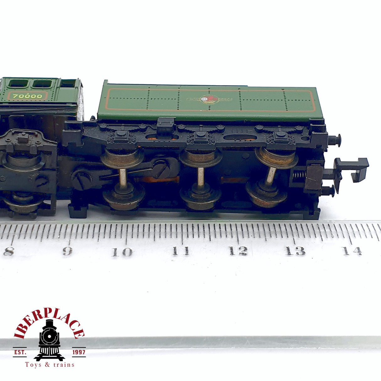 💡♻️ 2da mano -  Minitrix Locomotora de vapor  70000 Britannia  N escala 1:160