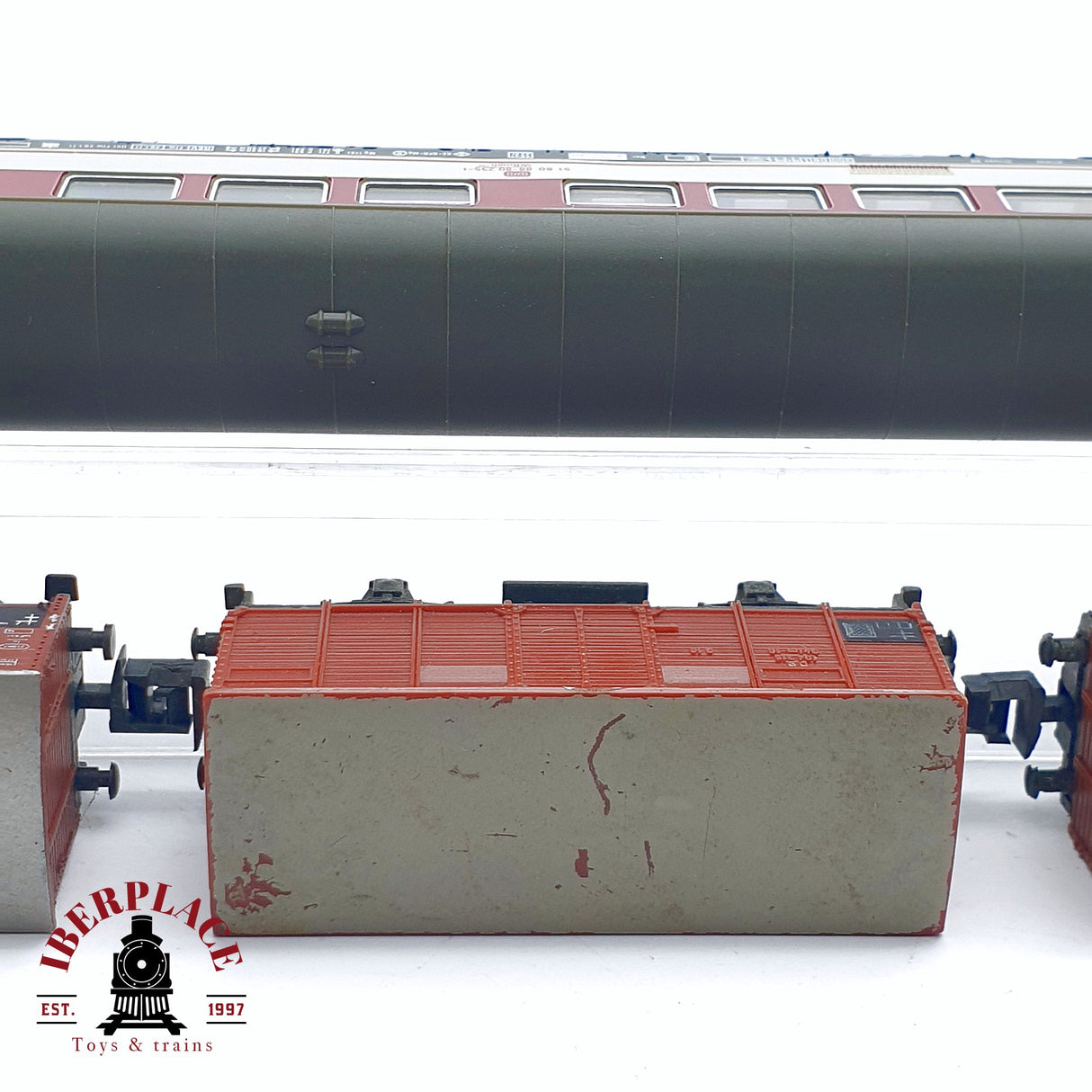 ♻️ 2da mano -  Fleischmann Arnold vagones para piezas o repuestos N escala 1:160