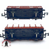 ♻️ 2da mano - 2x Fleischmann vagones mercancias EUROP DB N escala 1:160