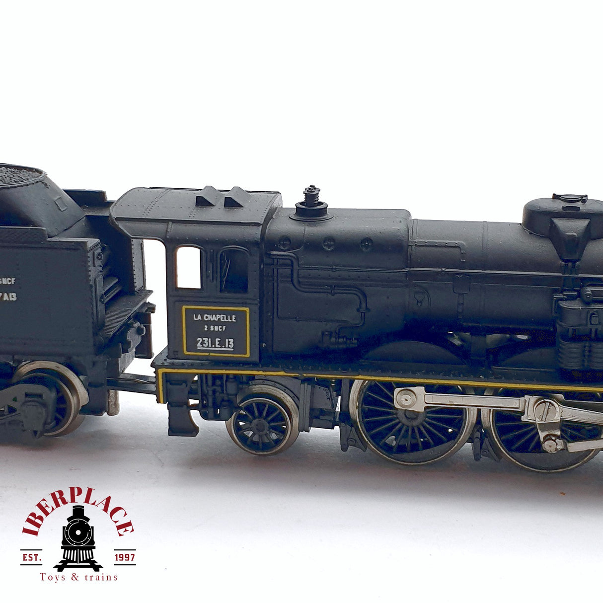 ♻️ 2da mano -  Rivarossi 2197 Locomotora de vapor para restaurar 231E 13 SNCF N escala 1:160