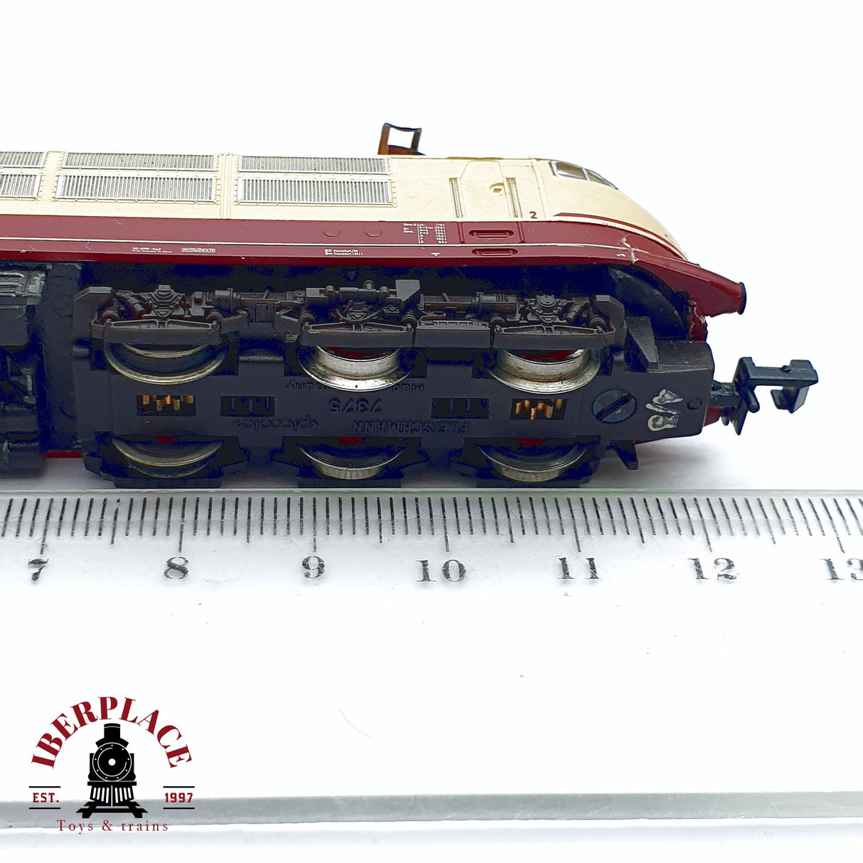 💡♻️ 2da mano - Fleischmann 7376 Locomotora eléctrica DB 103 155-8 N escala 1:160