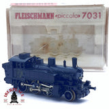 💡♻️ 2da mano - Fleischmann 7031 Locomotora de vapor Negra N escala 1:160