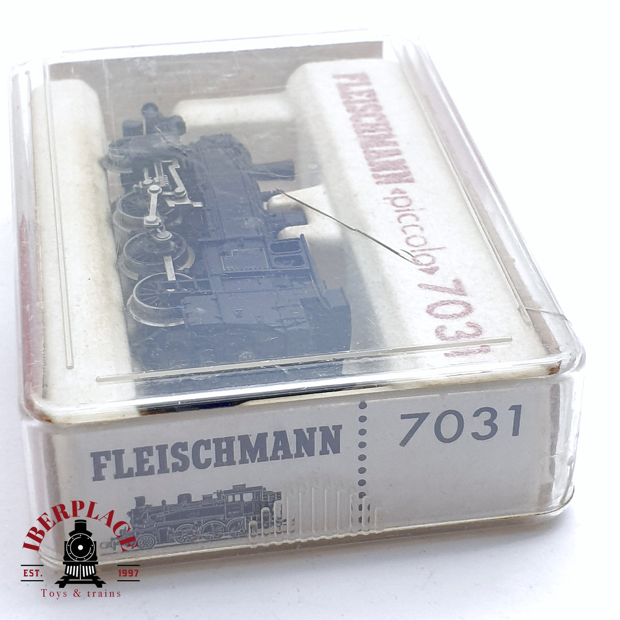 💡♻️ 2da mano - Fleischmann 7031 Locomotora de vapor Negra N escala 1:160