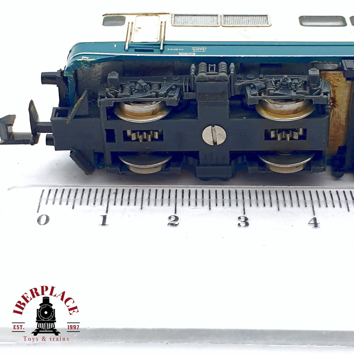 ♻️ 2da mano -  Minitrix 51 2062 00 locomotora eléctrica DB 111 003-0 para restaurar N escala 1:160