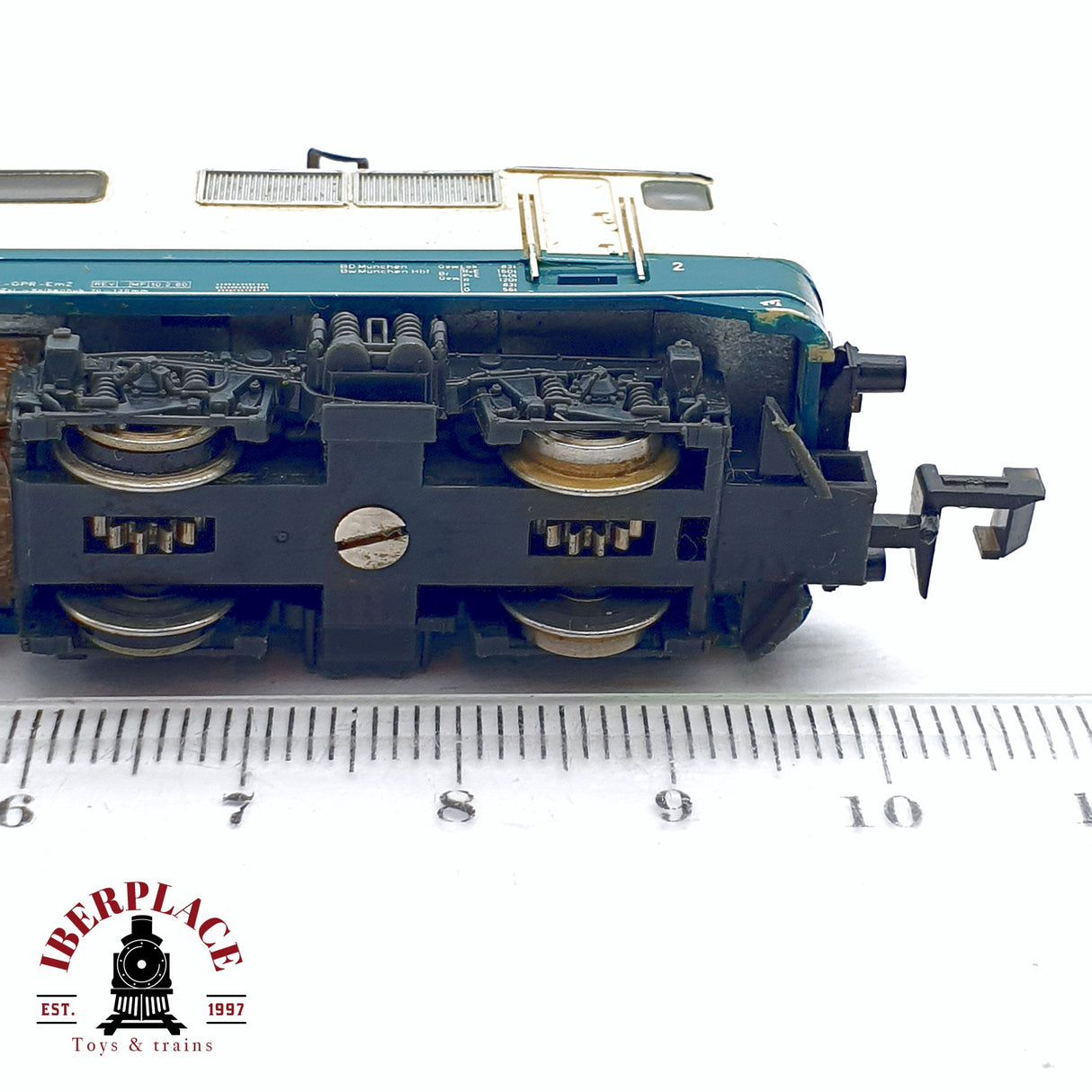 ♻️ 2da mano -  Minitrix 51 2062 00 locomotora eléctrica DB 111 003-0 para restaurar N escala 1:160