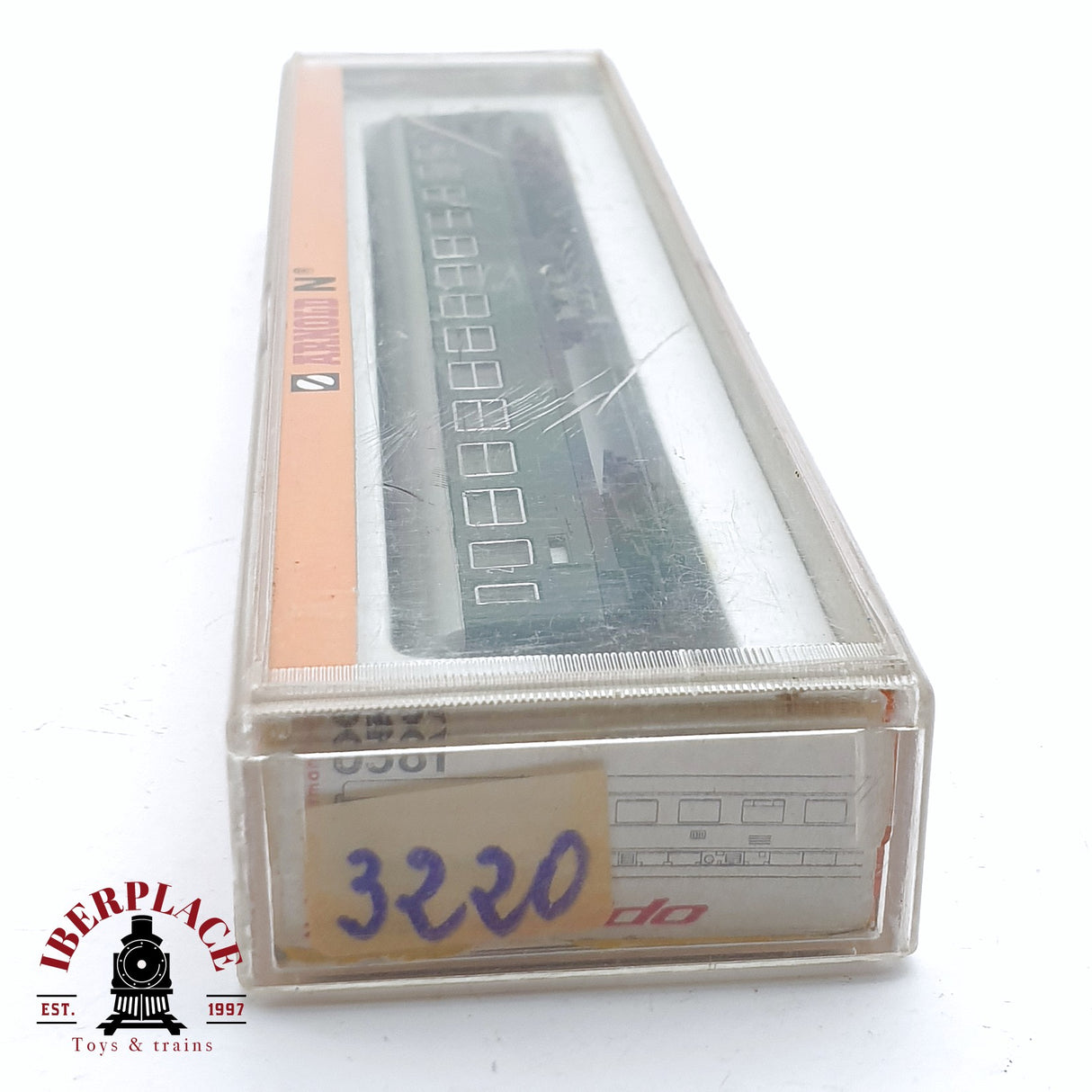 ♻️ 2da mano - Arnold 0381 vagón pasajeros DB clase 2 N escala 1:160