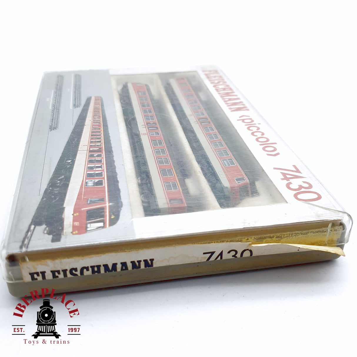 ♻️ 2da mano -  Fleischmann 7430 tren Diesel de pasajeros DB para restaurar N escala 1:160