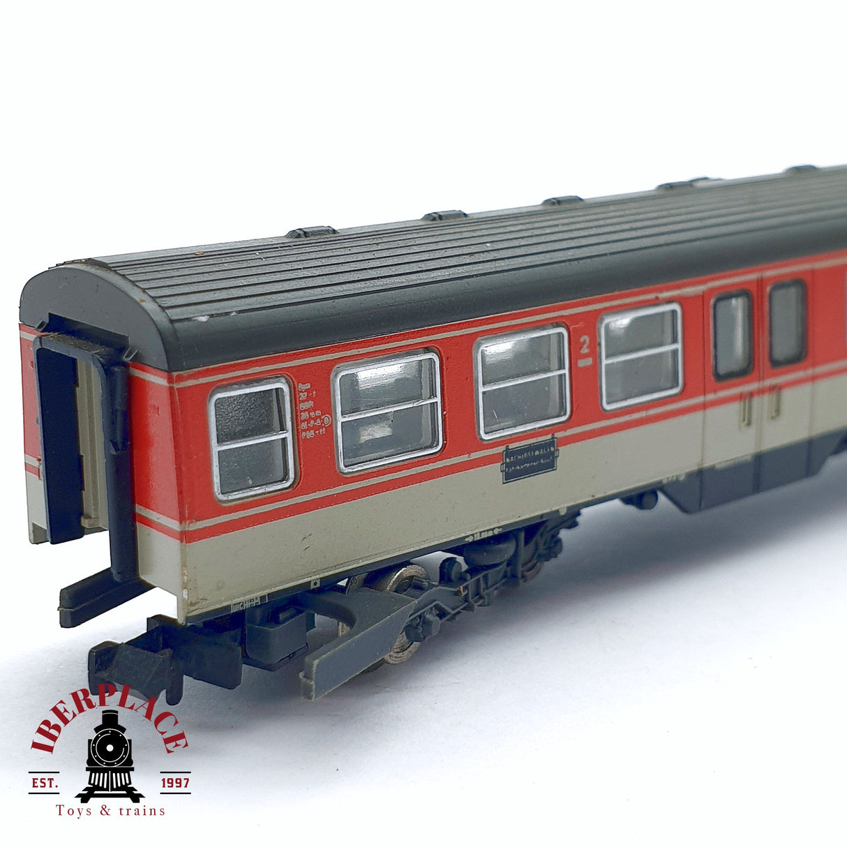 ♻️ 2da mano - Fleischmann 8192 vagón pasajeros DB clase 2  N escala 1:160