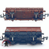 ♻️ 2da mano - Fleischmann Minitrix 2x vagones mercancias DB N escala 1:160