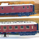 ♻️ 2da mano - Minitrix 4x 3178/79/81/82 vagones pasajero wagons lits grands express europeens N escala 1:160